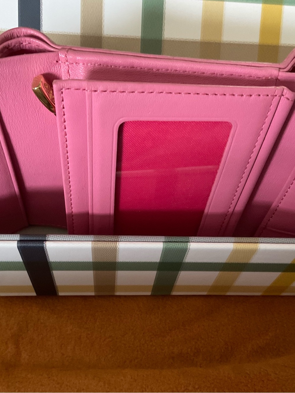 MCM White Visetos Small Trifold Wallet - Picture 12 of 12